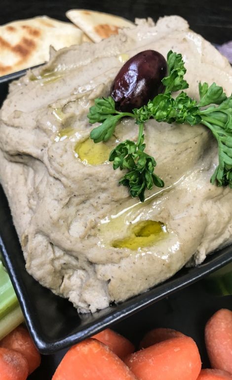 Spicy Black Olive Hummus