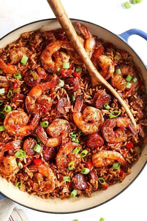 Spicy Cajun Shrimp and Rice