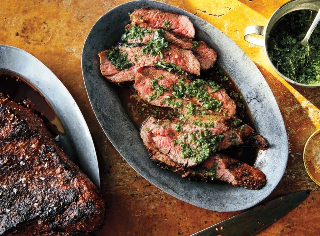Spicy Chimichurri Tri Tip Roast
