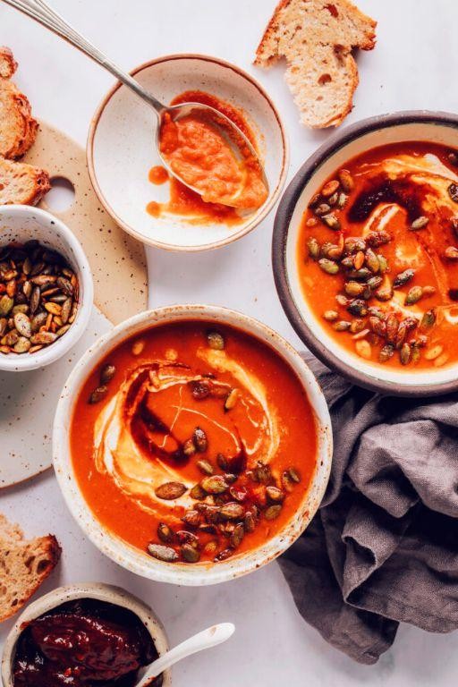 Spicy Chipotle Tomato Bisque