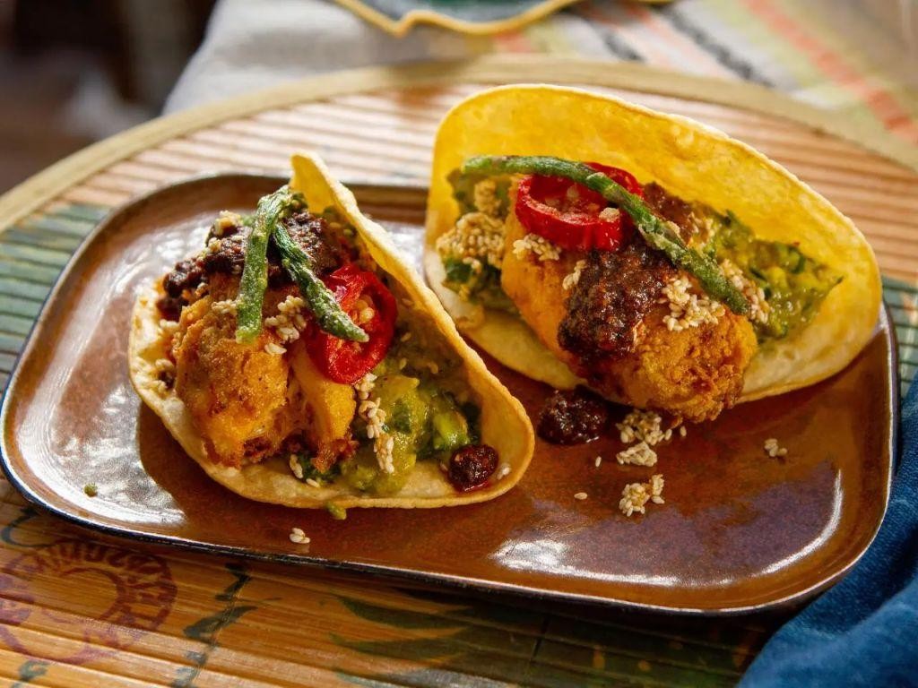 Spicy Dungeness Crab Tacos