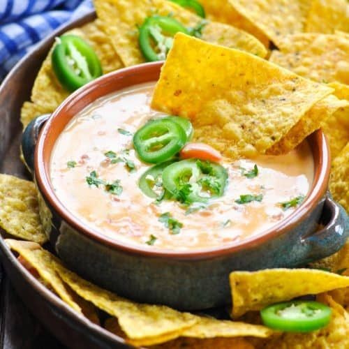 Spicy Jalapeno Queso Dip