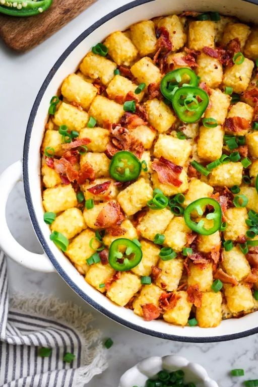 Spicy Jalapeño Tater Tot Poppers