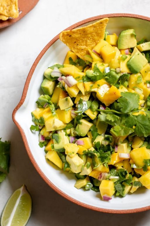 Spicy Mango Avocado Salsa