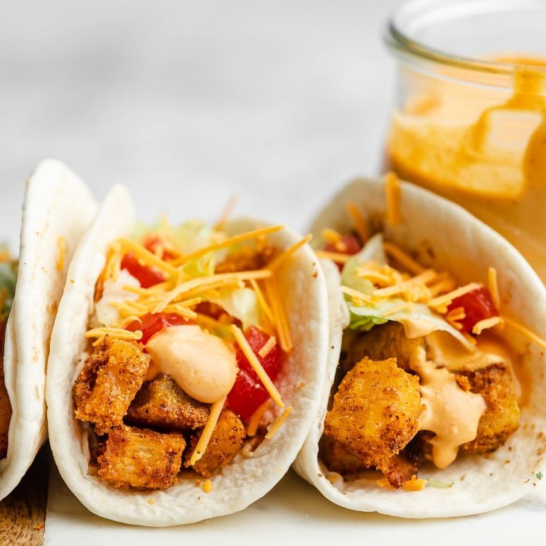 Spicy Potato Tacos
