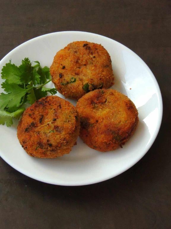 Spicy Rajma and Rice Veg Cutlets