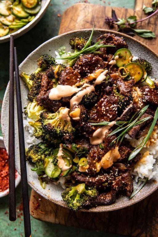 Spicy Sesame Broccoli Stir-Fry