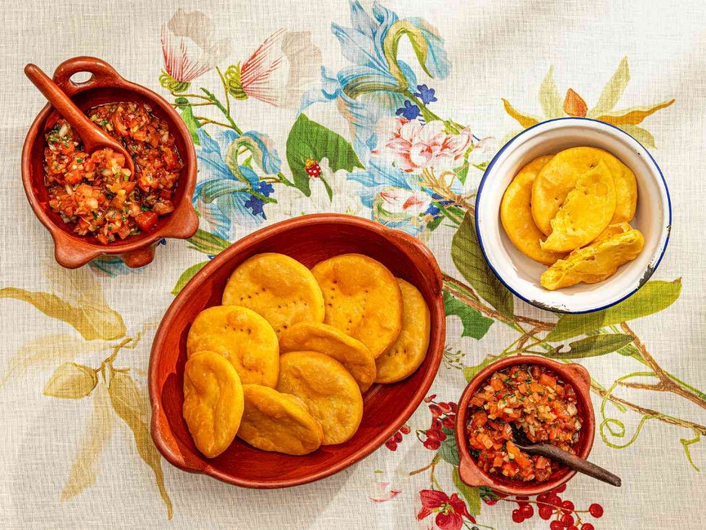 Spicy Sopaipillas with Chili Powder