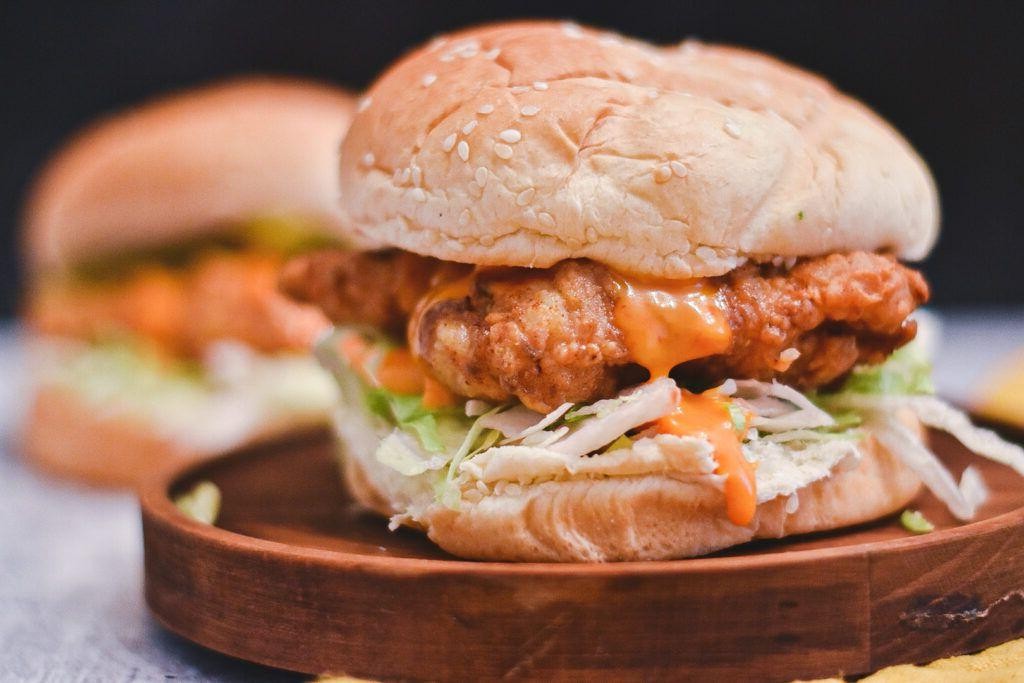 Spicy Sriracha Honey Chicken Sandwich