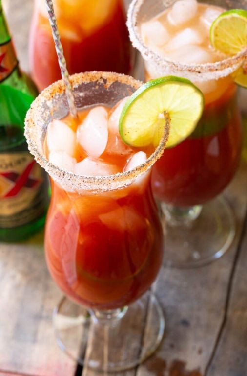 Spicy Sriracha Michelada