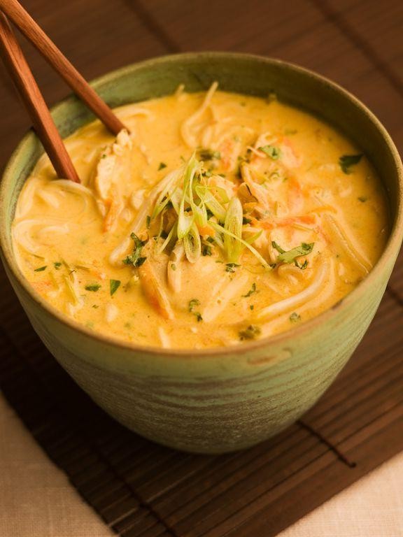 Spicy Thai Coconut Curry Soup
