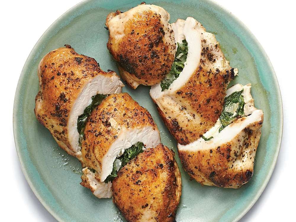 Spinach and Feta Stuffing Stuffed Chicken Breast