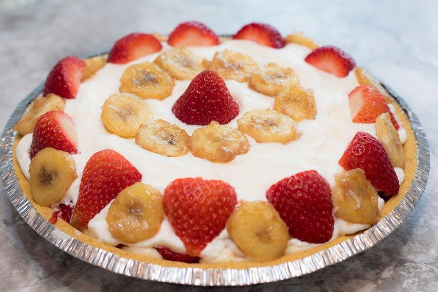 Strawberry Banana Tart
