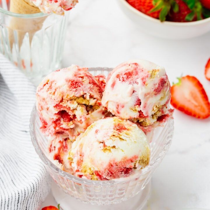 Strawberry Cheesecake Ice Cream