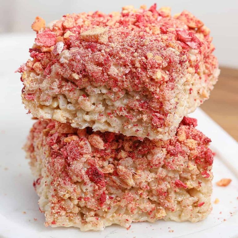 Strawberry Shortcake Rice Krispies Treats