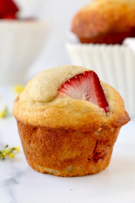 Strawberry Yogurt Fiber One Muffins