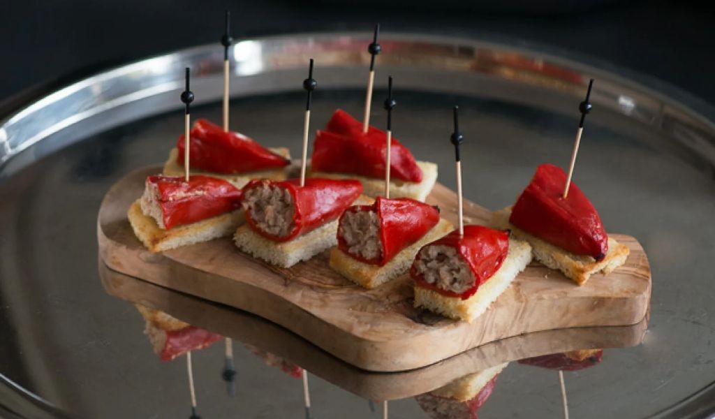 Stuffed Piquillo Pepper Pintxos