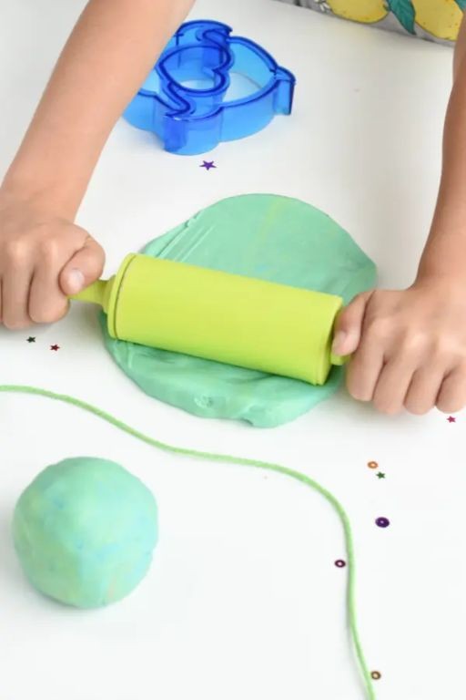 Super Soft Baby Playdough with Cream of Tartar