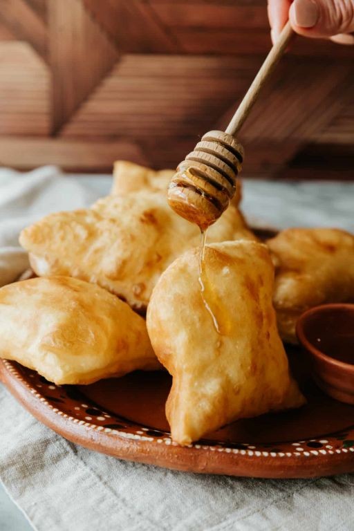 Sweet Honey-Drizzled Sopaipillas