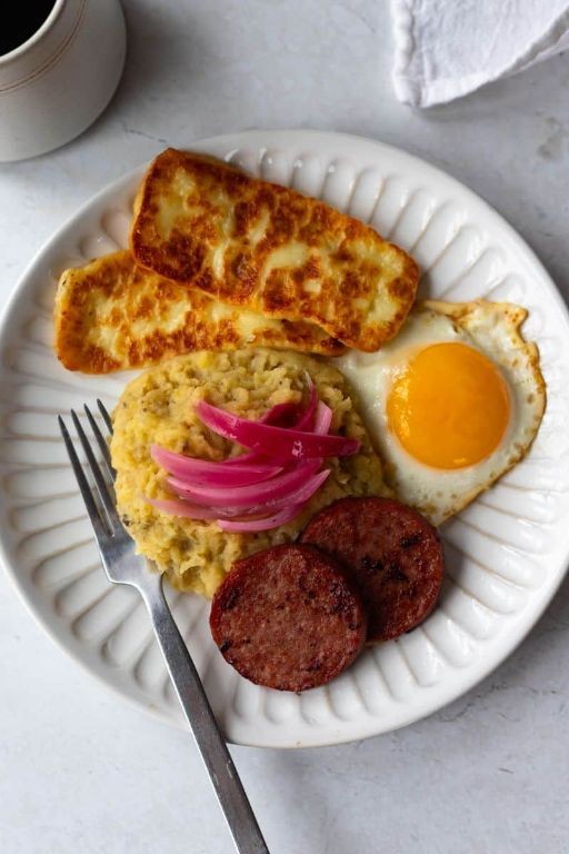 Sweet Plantain Mangú with Cinnamon