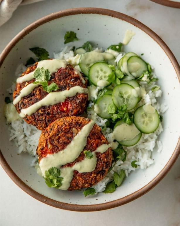 Sweet Potato and Black Bean Cutlets