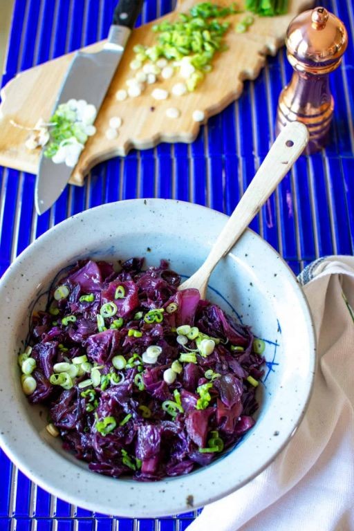 Sweet and Sour German Cabbage Salad