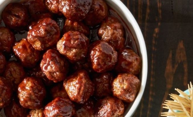 Sweet and Spicy BBQ Meatballs