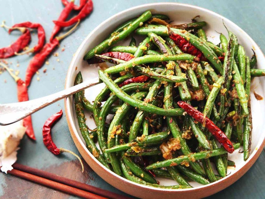 Szechuan Dry-Fried Green Beans