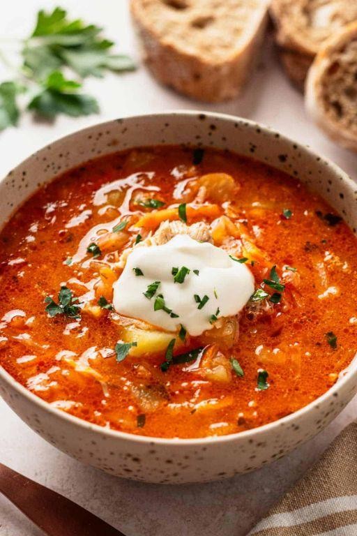 Tangy Sauerkraut Soup
