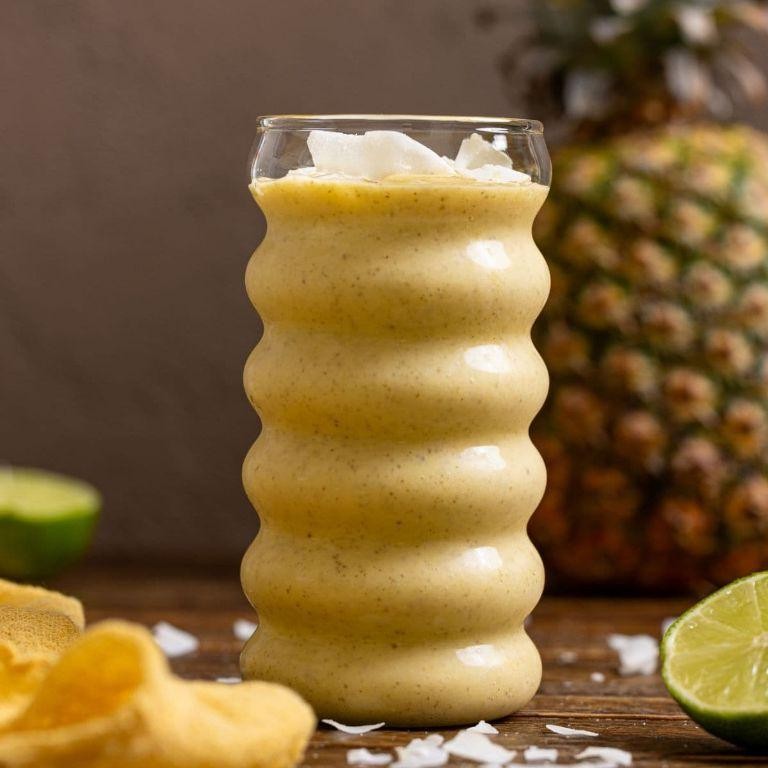 Taro and Mango Tropical Smoothie