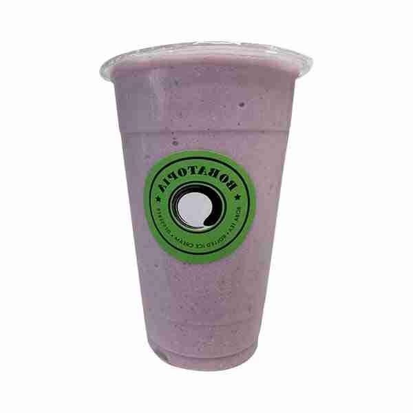 Taro and Strawberry Fusion Smoothie