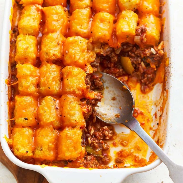 Tater Tot Sloppy Joe Bake
