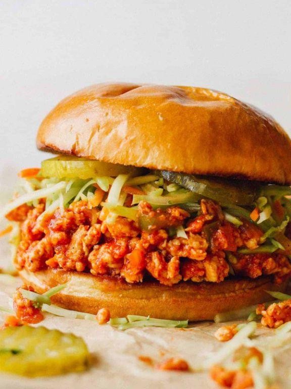 Teriyaki Chicken Manwich