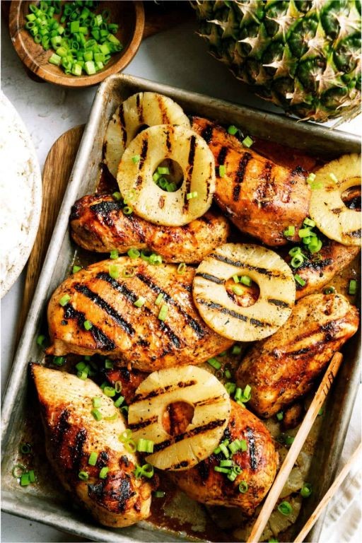 Teriyaki Chicken Thighs with Pineapple