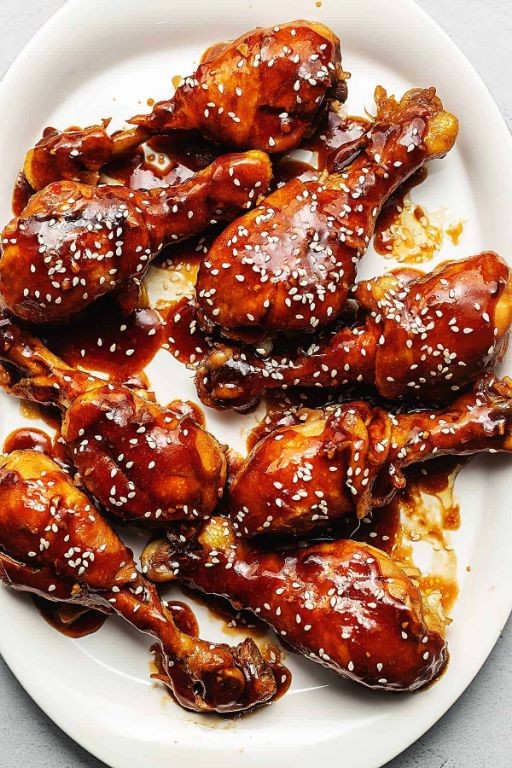 Teriyaki Glazed Keto Chicken Legs