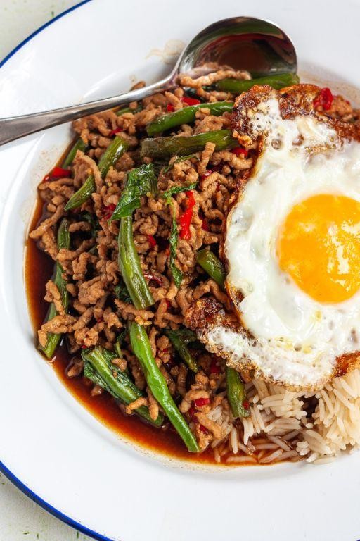 Thai Basil Pork Stir-Fry