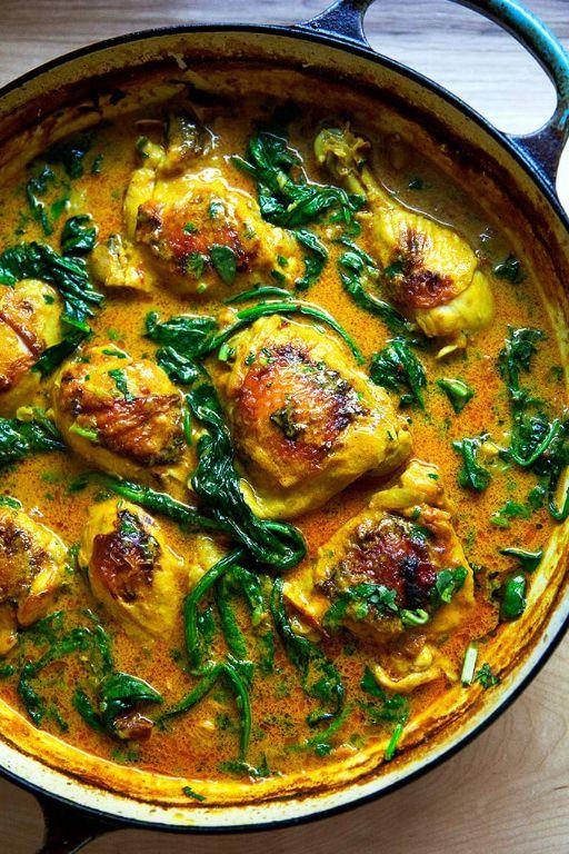 Thai Coconut Curry Frozen Chicken Thighs
