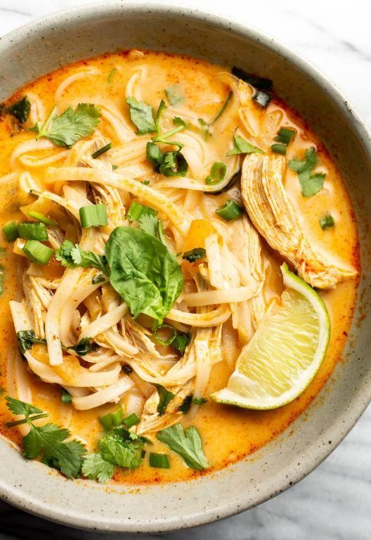 Thai Coconut Curry Soup