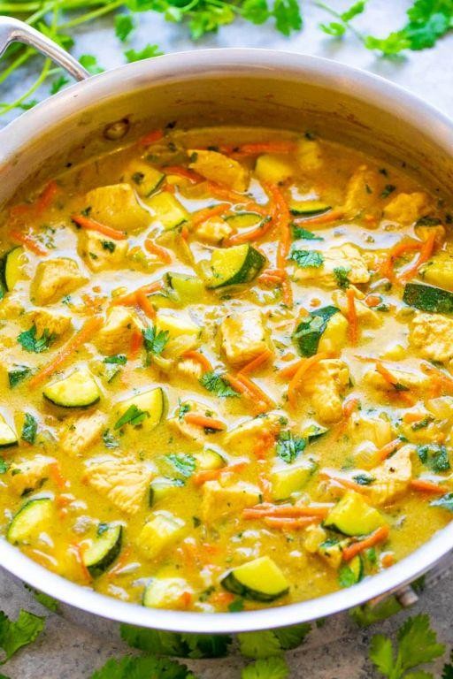 Thai Green Curry with Coconut Milk