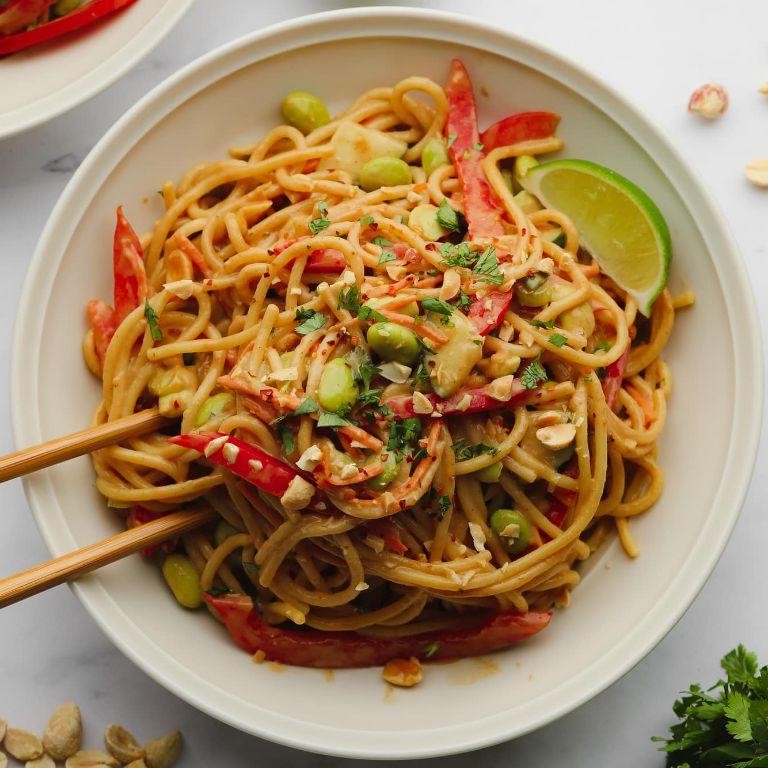 Thai Peanut Noodle Bowl