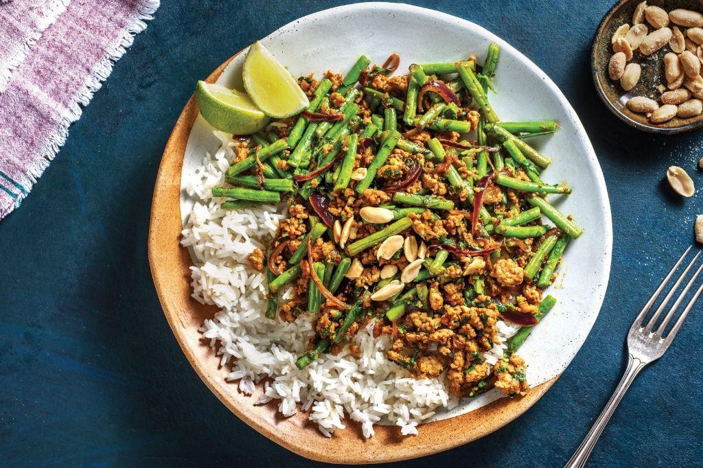 Thai Pork Stir-Fry with Long Beans