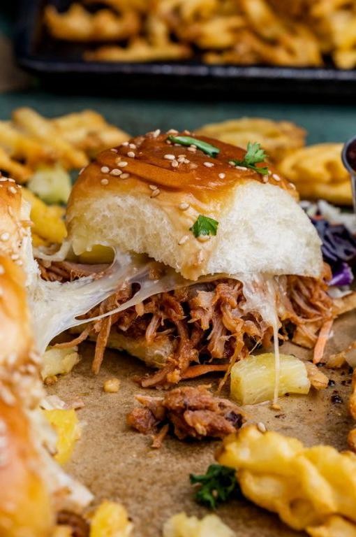 Tinga-Style Pulled Pork Sliders