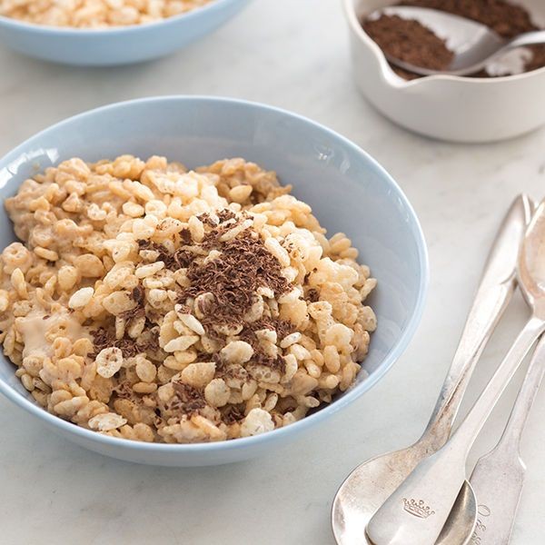 Tiramisu Rice Krispies Treats