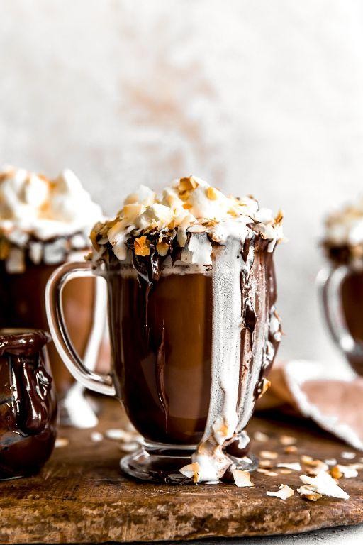 Toasted Coconut Hot Chocolate