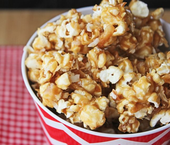 Toasted Coconut Popcorn