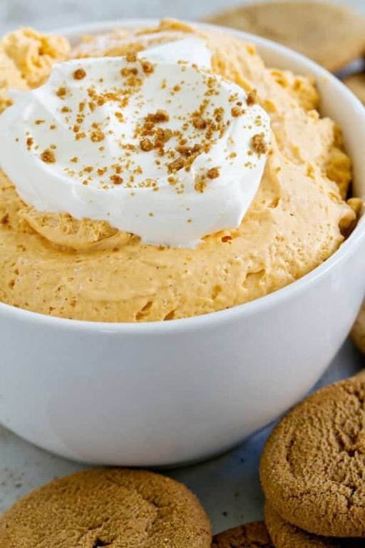 Toasted Marshmallow Pumpkin Dip