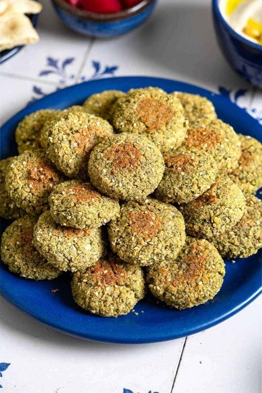 Toaster Oven Baked Falafel