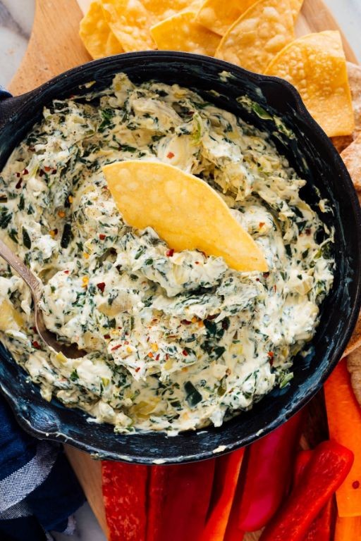 Tovala Creamy Spinach Artichoke Dip