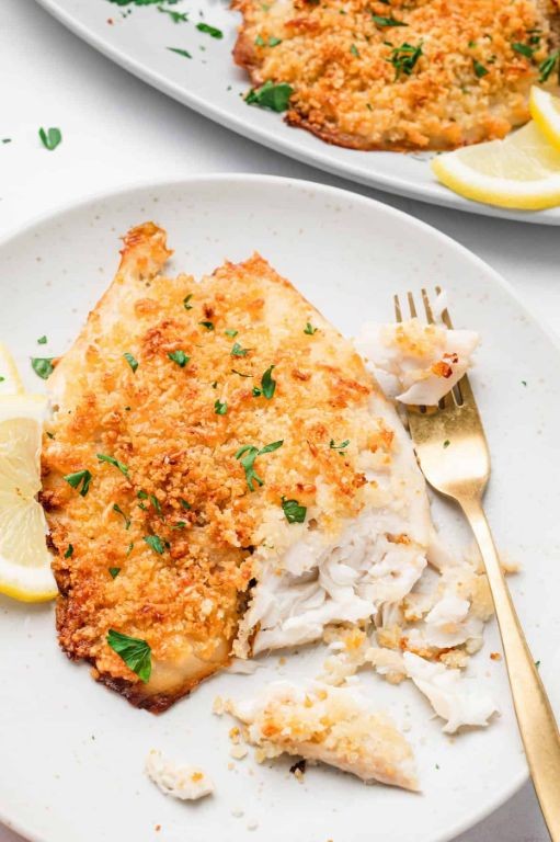 Tovala Parmesan Crusted Tilapia
