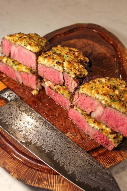 Tri Tip Roast with Blue Cheese Crust